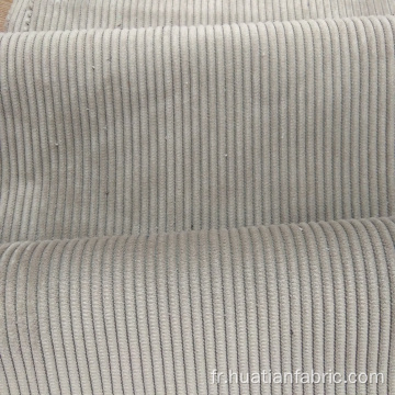 Tissu de velours de rembourrage en relief pour canapé de meuble textile